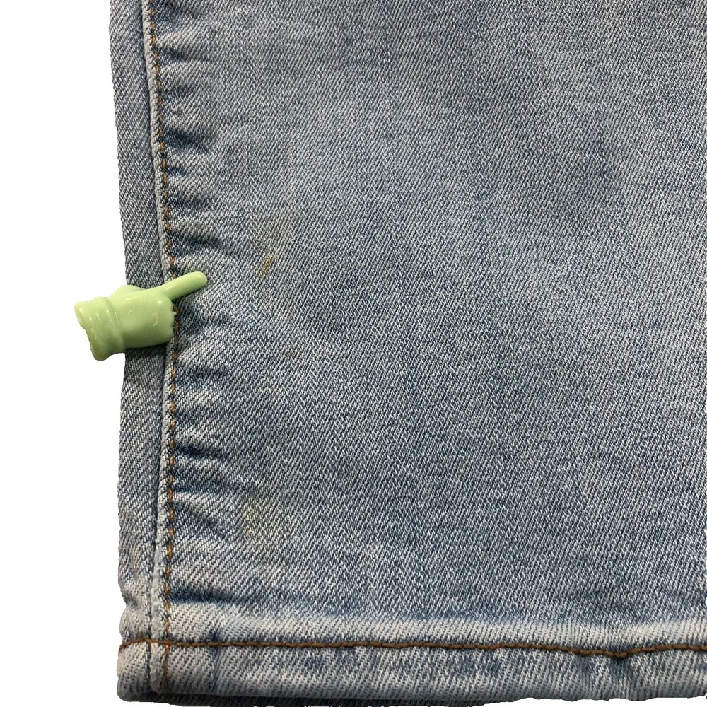Levi's 541 Jeans Men's Size 42x30 Denim Blue Light Wash Straight Big E (40x28)